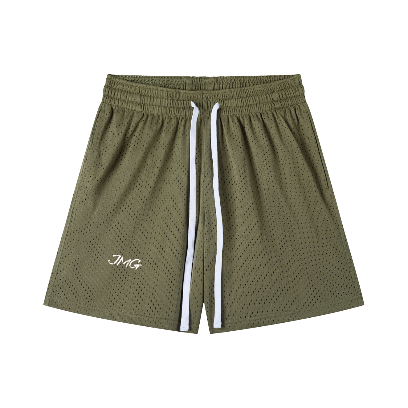 Mesh Drawstring Shorts